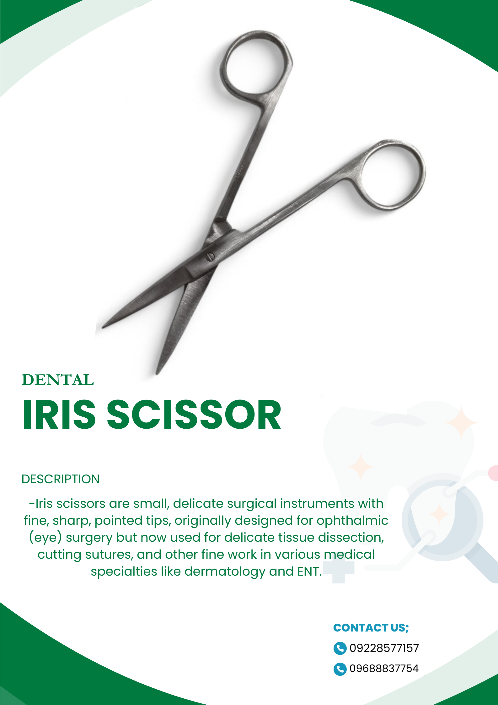 IRIS SCISSOR IRIS SCISSOR